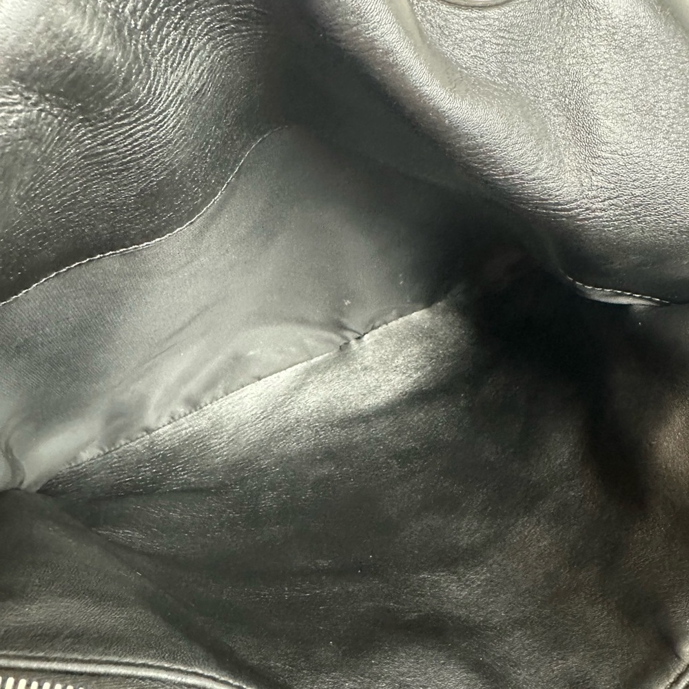 *** SOLD ****DIOR ❤️ Gorgeous Cannage Granville Leather Tote Crossbody Black Bag - Picture 9 of 14